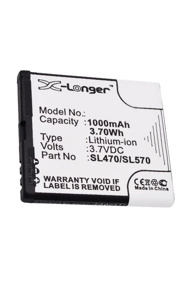 Bea-fon SL470/SL570 accu (1000 mAh, 123accu huismerk)  ABE00128 - 1