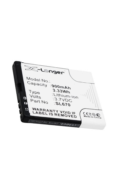 Bea-fon SL670 accu (900 mAh, 123accu huismerk)  ABE00096 - 1