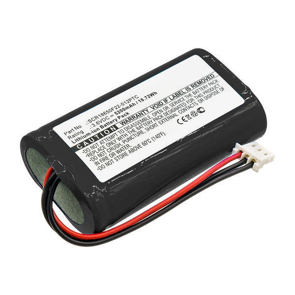 Bionet SCR18650F22-012PTC accu (3.6 V, 5200 mAh, 123accu huismerk)  ABI00044 - 1