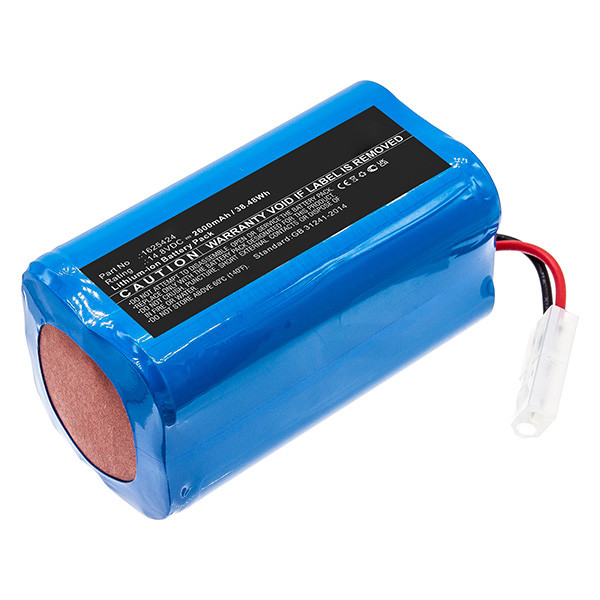 Bissell 1625424 accu (14.8 V, 2600 mAh, 123accu huismerk)  ABI00079 - 1