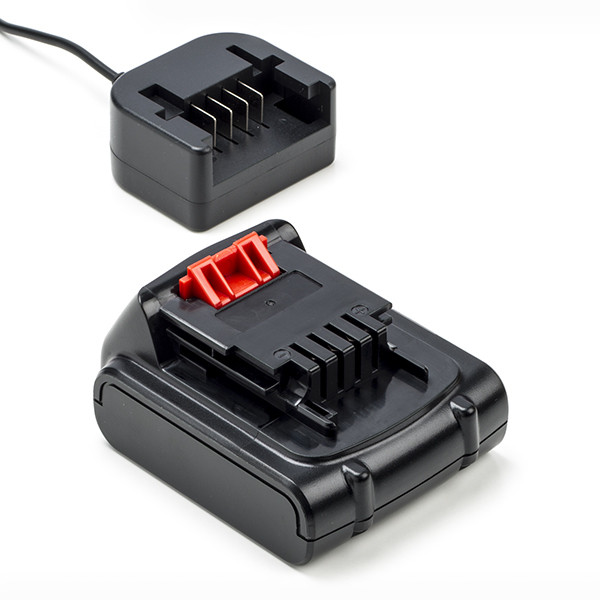 Black & Decker BL1114 / BL1314 / BL1514 accu + lader (14.4 V, 1.5 Ah, 123accu huismerk)  ABL00469 - 1