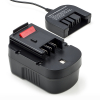 Black & Decker HPB14 / A1714 / A14 accu + lader (14.4 V, 2.0 Ah, 123accu huismerk) ABL00444 - 1