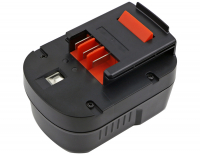 Black & Decker HPB96 / FSB96 / 90534824 accu (9.6 V, 2500 mAh, Ni-MH, 123accu huismerk)  ABL00185