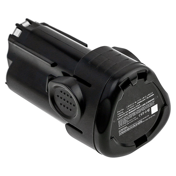Black & Decker LB12 / LBX12 accu (12 V, 2500 mAh, 123accu huismerk)  ABL00382 - 1