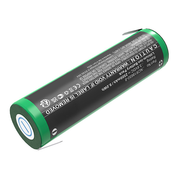 Black & Decker NCR18650-8 accu (3.6 V, 2500 mAh, 123accu huismerk) ABL00532 - 2