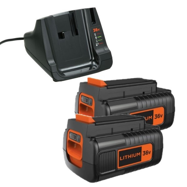 Startset: 2x Black+Decker BL20362-XJ accu's + lader (36 V, 2.0 Ah, origineel) ABL00510 - 1