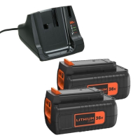 Startset: 2x Black+Decker BL2536-XJ accu's + lader (36 V, 2.5 Ah, origineel) ABL00514