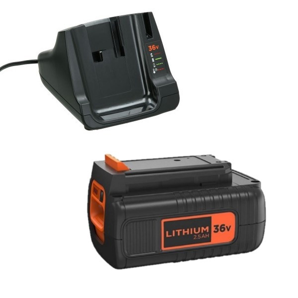 Startset: Black+Decker BL2536-XJ accu + lader (36 V, 2.5 Ah, origineel) ABL00513 - 1