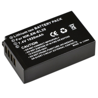 Blackmagic MH-27 / EN-EL20 / EN-EL20A accu (1020 mAh, 123accu huismerk)  ABL00344