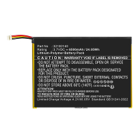 Blackview 32100140 accu (3.7 V, 6500 mAh, 123accu huismerk) ABL00527