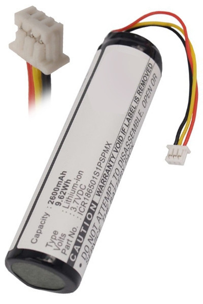 Blaupunkt 7612201334 / SDI1865L2401S1PMXZ accu (2600 mAh, 123accu huismerk)  ABL00128 - 1