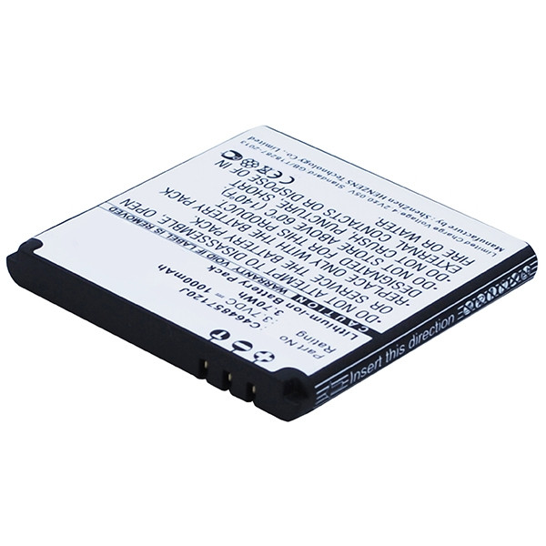 Blu C464857120J accu (1000 mAh, 123accu huismerk)  ABL00196 - 1