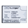 Blu C684804150T / C6804804150T accu (1500 mAh, 123accu huismerk) ABL00170 - 1