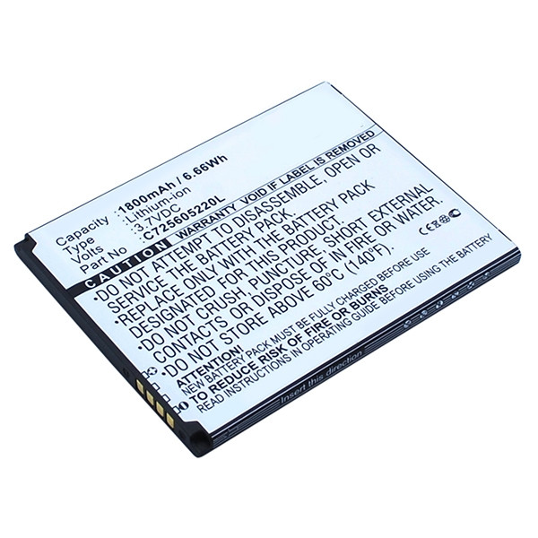 Blu C725605220L accu (1800 mAh, 123accu huismerk)  ABL00198 - 1