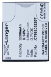 Blu C766205220T accu (2200 mAh, 123accu huismerk) ABL00141 - 1