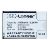 Blu C7750044180L accu (1800 mAh, 123accu huismerk) ABL00176 - 1
