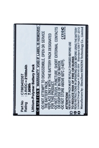 Blu C786340235T accu (2100 mAh, 123accu huismerk)  ABL00188