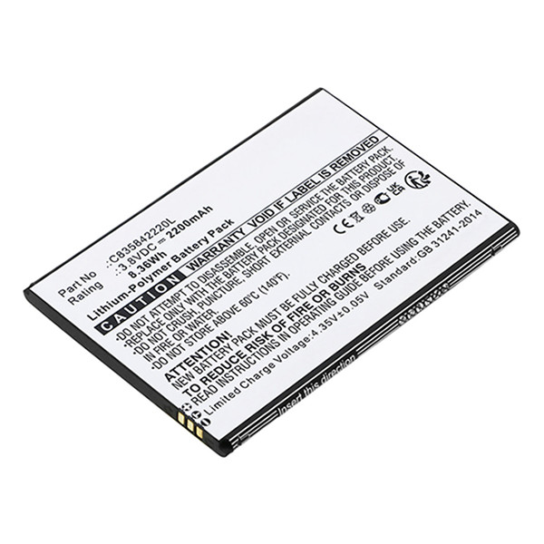 Blu C835842220L accu (2200 mAh, 123accu huismerk)  ABL00482 - 1