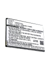 Blu C866042300L accu (2500 mAh, 123accu huismerk) ABL00267 - 1