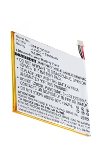 Blu C948730300P accu (2600 mAh, 123accu huismerk)  ABL00231