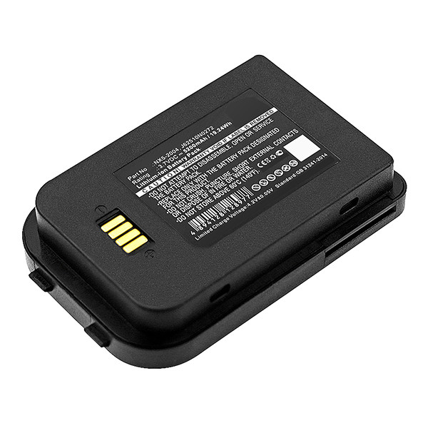 Bluebird 6251-0A / NX5-2004 / J62510N0272 accu (5200 mAh, 123accu huismerk) ABL00281 - 1
