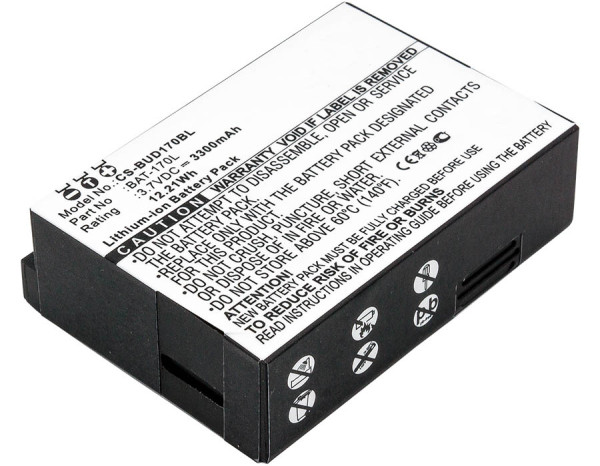 Bluebird Bat-170L accu (3300 mAh, 123accu huismerk) ABL00302 - 1