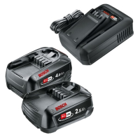 Bosch | Power For All 18 V | 1600A01T9W | starterset (18 V, 2.5 /4.0 Ah, origineel) ABO00347