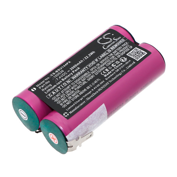 Bosch 100536 accu (7.4 V, Li-ion, 3.0 Ah, 123accu huismerk)  ABO00545 - 1
