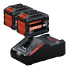 2 stuks: Bosch Expert EXBA18V-150 / 1600A036ZM accu + lader (18 V, 15 Ah, origineel) ABO00641 - 1