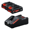 2 stuks: Bosch Expert EXBA18V-40 / 1600A036YW accu + lader (18 V, 4.0 Ah, origineel) ABO00629 - 1
