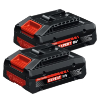 2 stuks: Bosch Expert EXBA18V-40 / 1600A036YW accu (18 V, 4.0 Ah, origineel) ABO00611