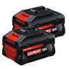2 stuks: Bosch Expert EXBA18V-55 / 1600A036Z6 accu (18 V, 5.5 Ah, origineel) ABO00615 - 1