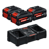 3 stuks: Bosch Expert EXBA18V-55 / 1600A036Z6 accu + duolader (18 V, 5.5 Ah, origineel) ABO00634 - 1