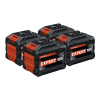 4 stuks: Bosch Expert EXBA18V-150 / 1600A036ZM accu (18 V, 15 Ah, origineel) ABO00625 - 1