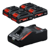 4 stuks: Bosch Expert EXBA18V-40 / 1600A036YW accu + lader (18 V, 4.0 Ah, origineel) ABO00631 - 1
