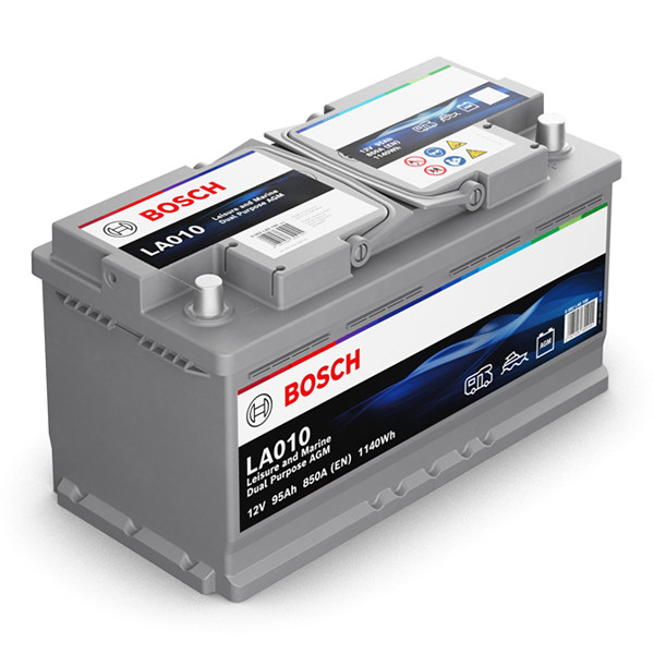 Bosch AGM Dual Purpose LA 010 / 840 095 085 accu (12 V, 95 Ah, 850 A) ABO00749 - 3