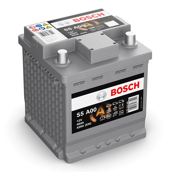 Bosch AGM S5 A00 / 540 901 042 start-stop accu (12 V, 40 Ah, 420 A) ABO00696 - 3