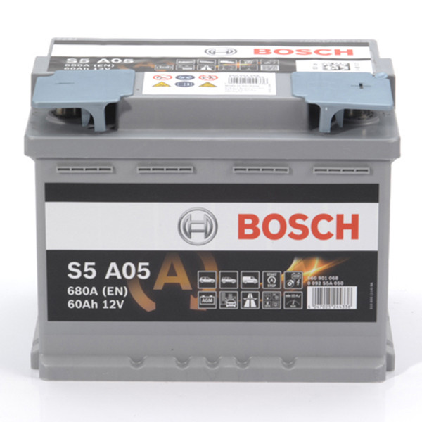 Bosch AGM S5 A05 / 560 901 068 start-stop accu (12 V, 60 Ah, 680 A) ABO00698 - 2