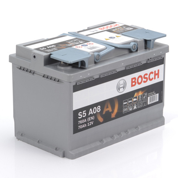 Bosch AGM S5 A08 / 570 901 076 start-stop accu (12 V, 70 Ah, 760 A) ABO00699 - 3