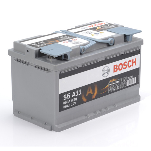 Bosch AGM S5 A11 / 580 901 080 start-stop accu (12 V, 80 Ah, 800 A) ABO00700 - 3