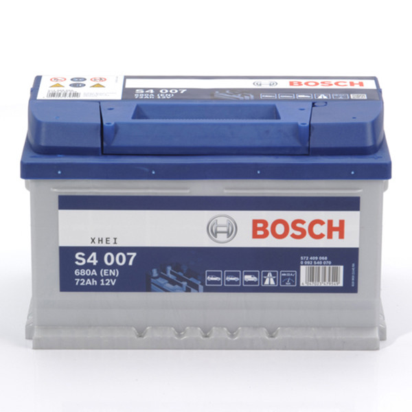 Bosch Blue SLI S4 007 / 0 092 S40 070 accu (12 V, 72 Ah, 680 A) ABO00730 - 2