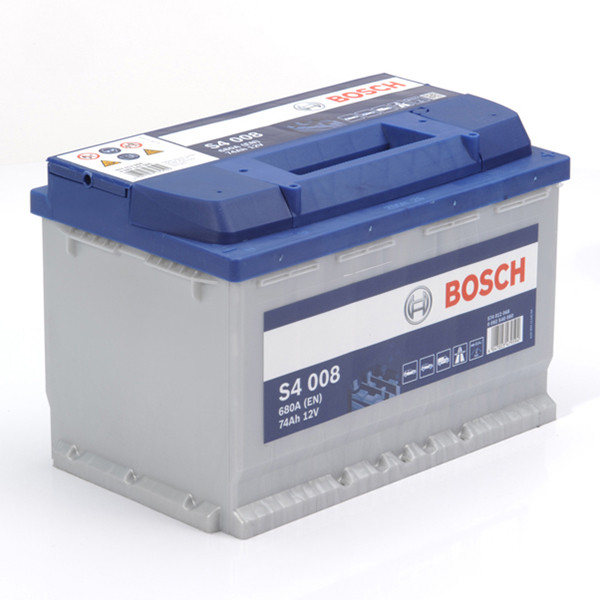 Bosch Blue SLI S4 008 / 0 092 S40 080  accu (12 V, 74 Ah, 680 A) ABO00728 - 3
