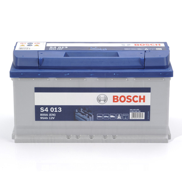 Bosch Blue SLI S4 013 / 0 092 S40 130  accu (12 V, 95 Ah, 800 A) ABO00733 - 2