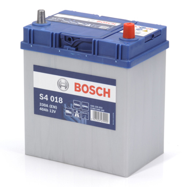 Bosch Blue SLI S4 018 / 0 092 S40 180  accu (12 V, 40 Ah, 330 A) ABO00734 - 1