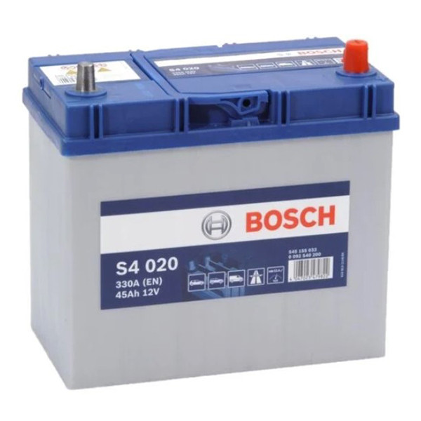 Bosch Blue SLI S4 020 / 0 092 S40 200  accu (12 V, 45 Ah, 330 A) ABO00737 - 1