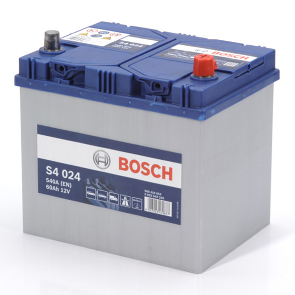 Bosch Blue SLI S4 024 / 0 092 S40 240  accu (12 V, 60 Ah, 540 A) ABO00743 - 1