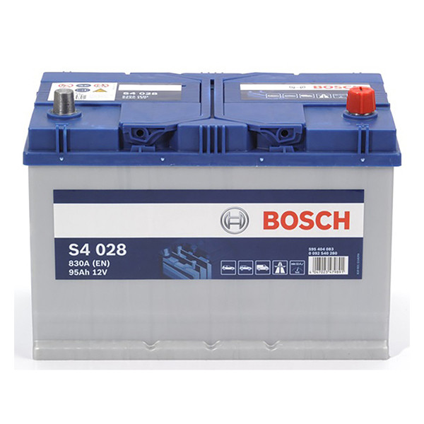 Bosch Blue SLI S4 028 / 0 092 S40 280  accu (12 V, 95 Ah, 830 A) ABO00745 - 2