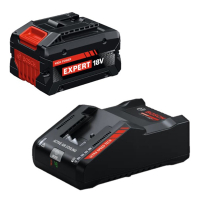Bosch Expert EXBA18V-55 / 1600A036Z6 accu + lader (18 V, 5.5 Ah, origineel) ABO00632