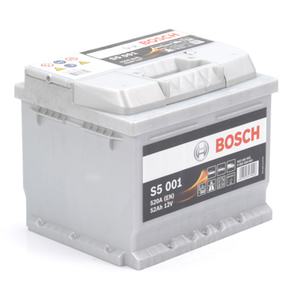 Bosch Silver SLI S5 001 / 0 092 S50 010  accu (12 V, 52 Ah, 520 A) ABO00712 - 3