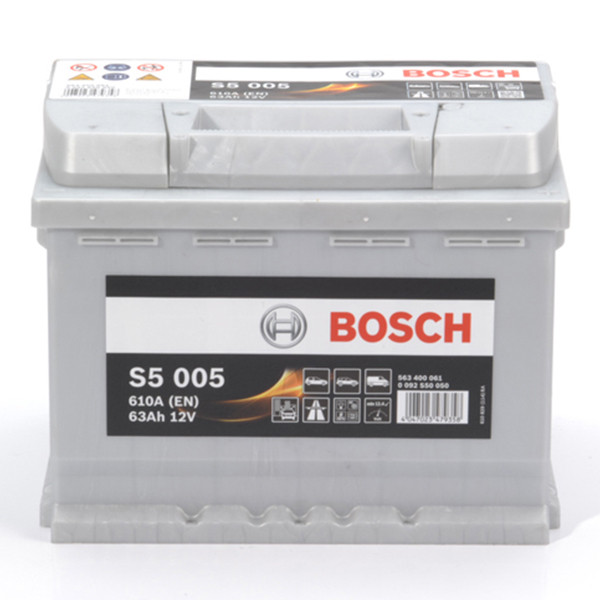 Bosch Silver SLI S5 005 / 0 092 S50 050  accu (12 V, 63 Ah, 610 A) ABO00714 - 2